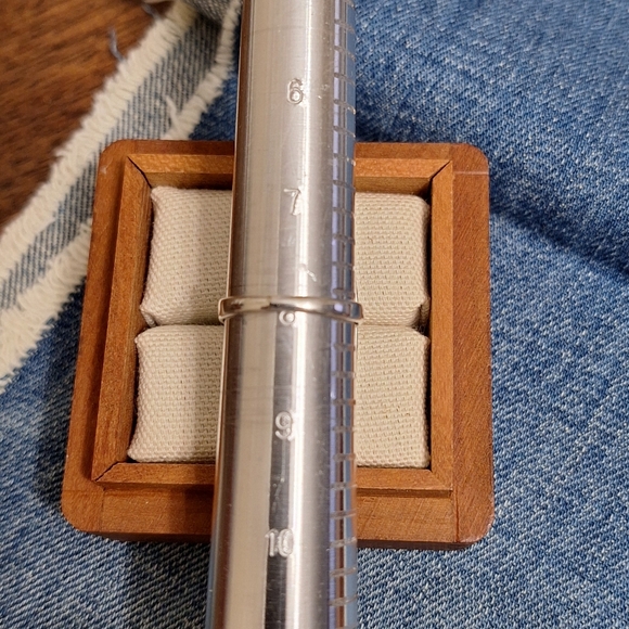 Vintage: Large bright blue turquoise sterling silver statement ring - Picture 9 of 9